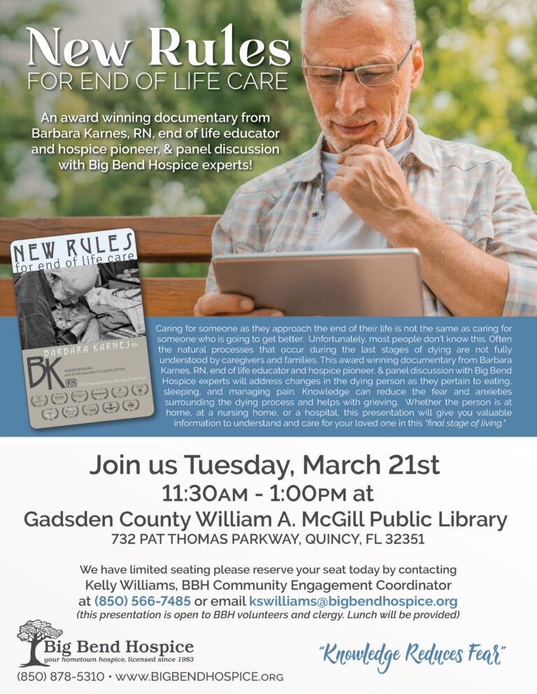 Events Big Bend Hospice