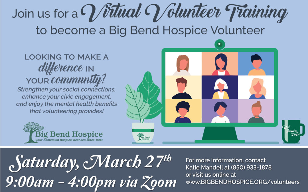 March 2021 Virtual Volunteer Training