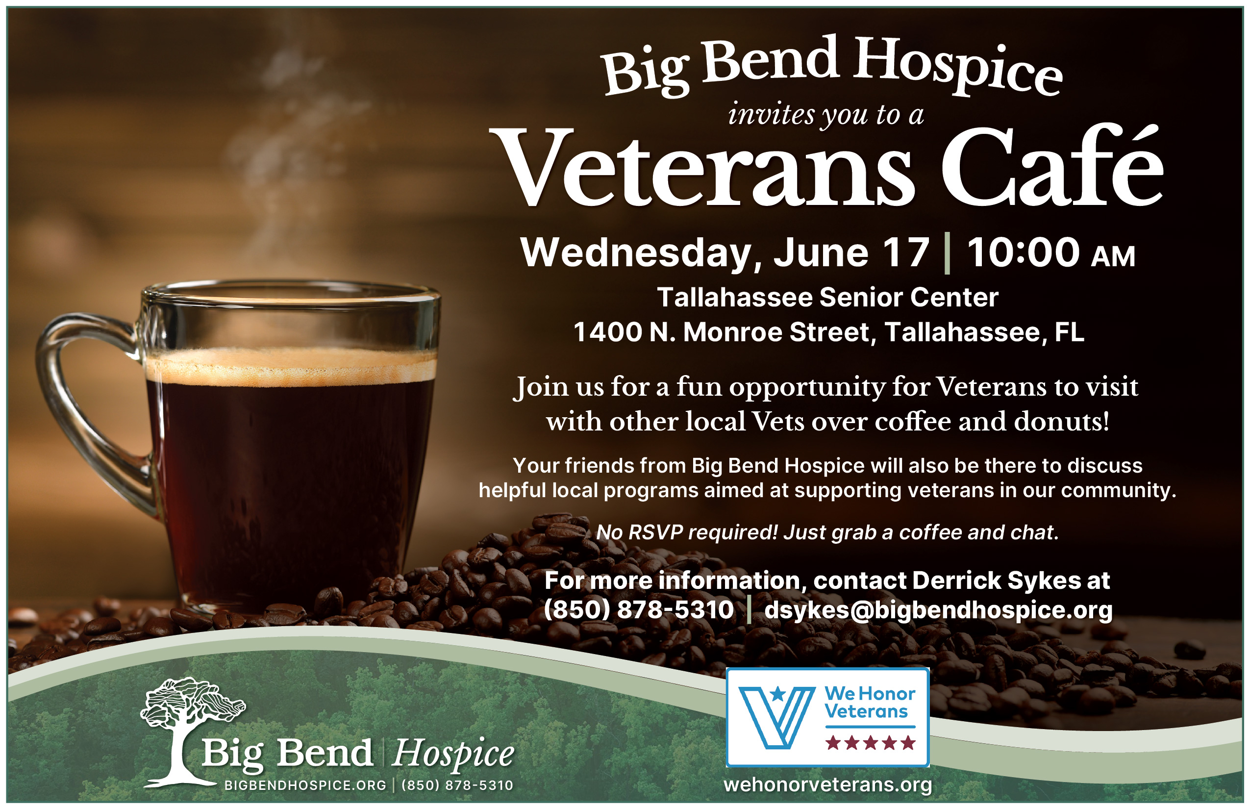 Big Bend Hospice Veterans Café